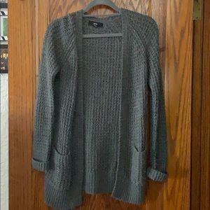Cozy Oversized Gray Cardigan
